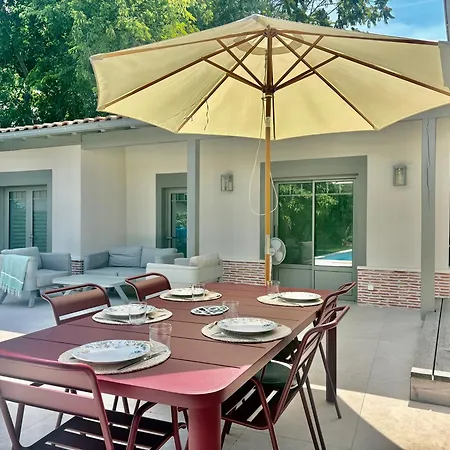 Villaneuve 4 People Full Center Pool Parking Wi-fi Βίλα Αρασόν